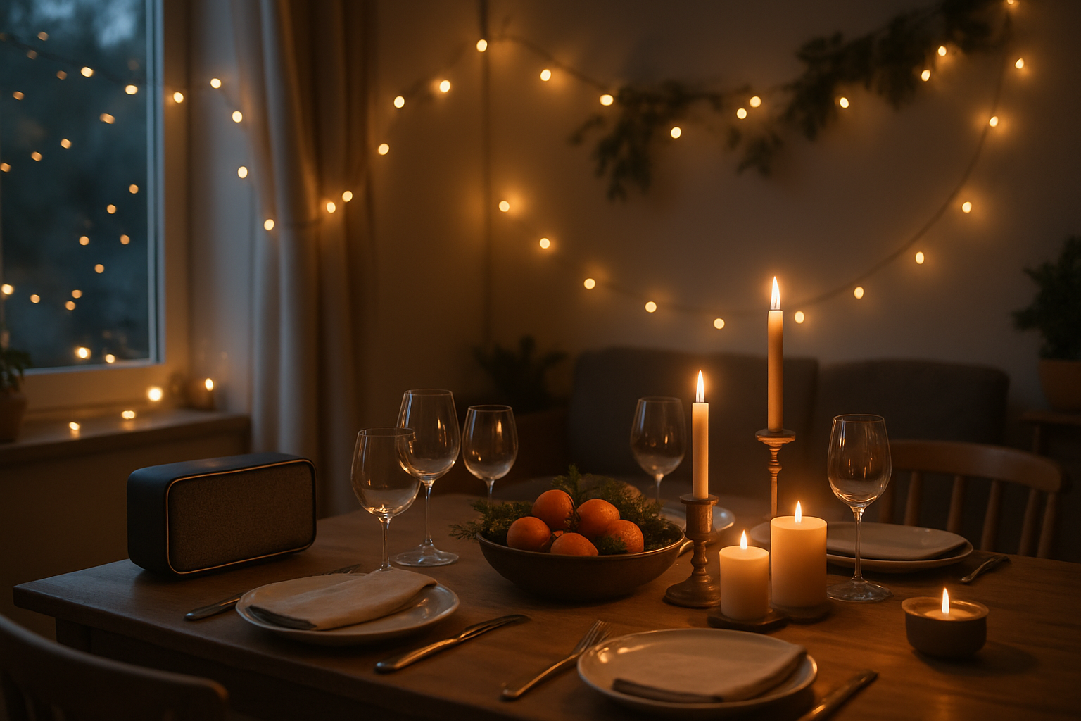 Ambiance festive et douce